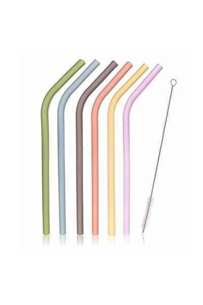 Other PAIE REUTILIZABILE DIN SILICON PENTRU BĂUTURI 6 buc + DETERGENT DE CURĂ...