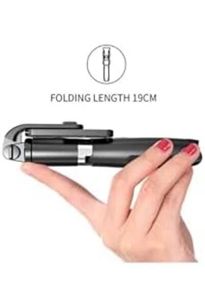 STOREMAX Vooka Bluetooth Kumandalı Led Işıklı 360 Derece Dönebilen Mini Selfi...