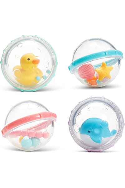 Munchkin Float & Play Bubbles Bath Toy for Kids - 4 Pieces