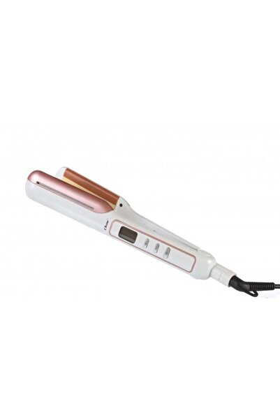 Okema Ceramic Hair Straightener White OK-2448