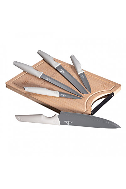 Other SET DE 5 CUȚITE DE BUCĂTĂRIE CU TABEL BERLINGER HAUS BH-2838