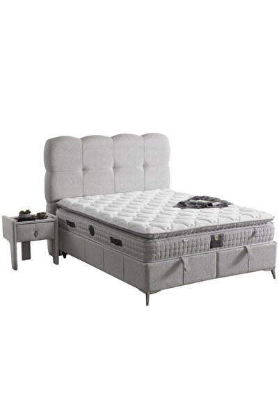 ReHome Aura Baza Başlık Yatak Seti | Herkül Yay Teknolojili Yatak Takımı