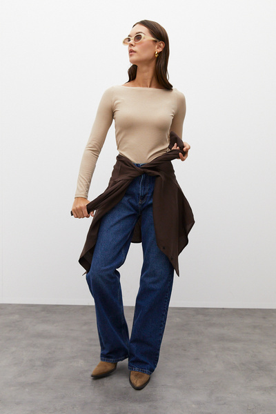 urban focus Boat neck bodysuit