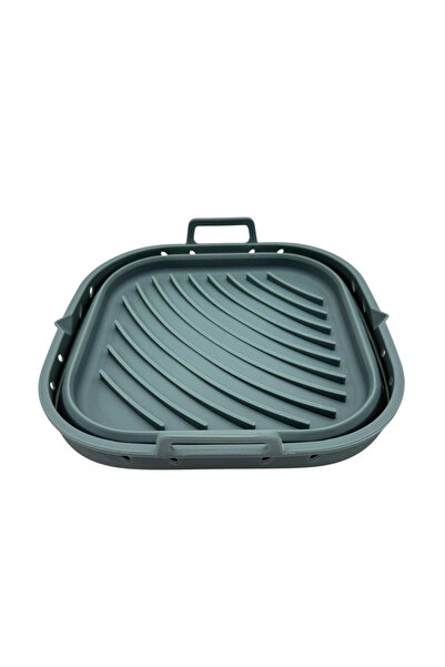 Other SILICONE INSERT FOR FRYER, SQUARE, FOLDABLE, 22 x 22 cm