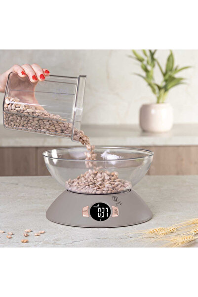 Other KITCHEN SCALE WITH BOWL BERLINGER HAUS BH-9616 TAUPE