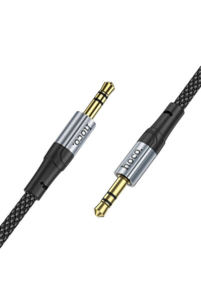 hoco. كابل UPA26 1M Aux ذو سلك مجدول - أسود