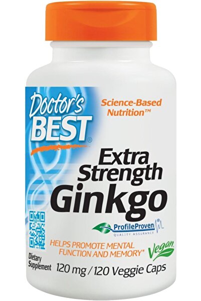 Doctor's Best جنكة فائقة القوة 120 ملغ، 120 كبسولة