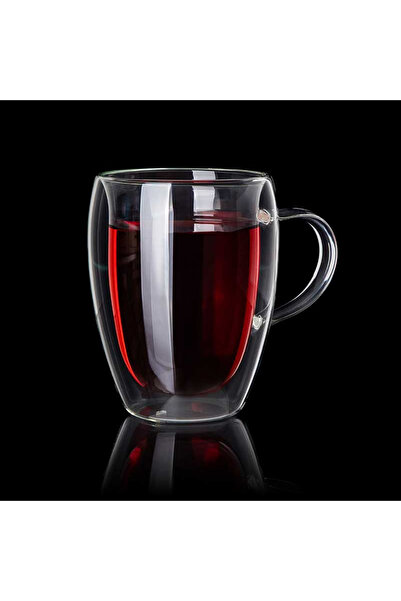 Other THERMAL GLASS MUG 350ml DOUBLE-WALLED FOR COFFEE AND TEA
