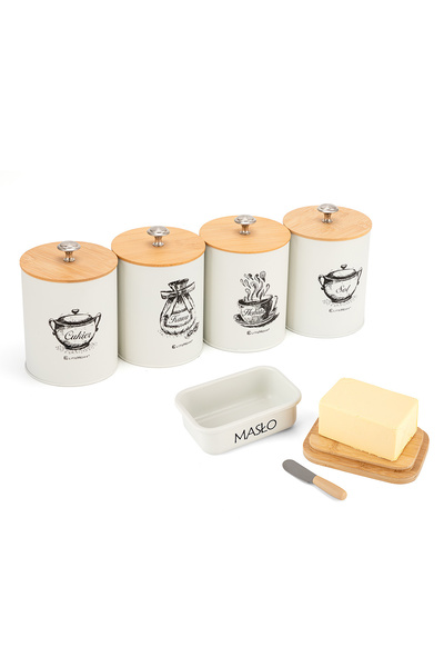 Other SET DE 4 RECIPIENTE DE BUCĂTĂRIE ȘI UNTIERE E-6056