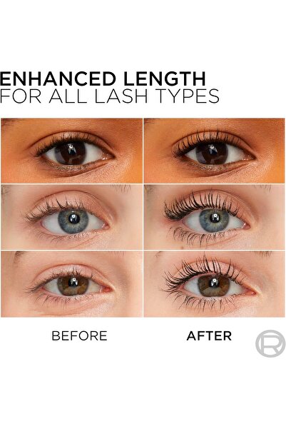 L'Oreal Paris L’Oréal Paris Makeup Original Telescopic Lengthening Mascara, Black Brown, 0.27 Fl Oz (1 Count)