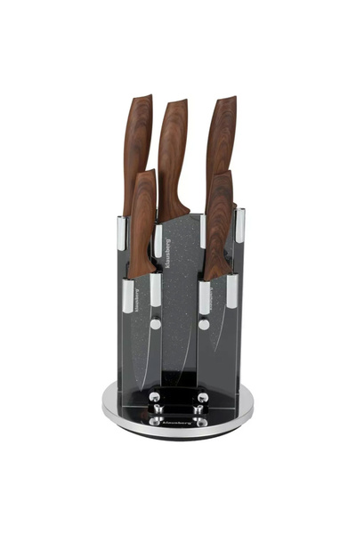 Other SET DE 5 CUȚITE DE BUCĂTĂRIE ÎN SUPORT KLAUSBERG KB-7615