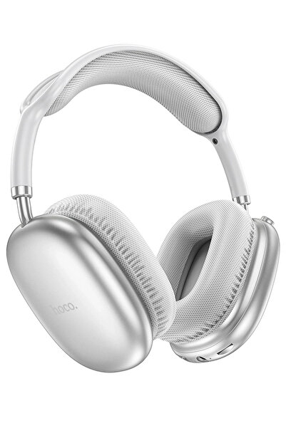 hoco. W35 Air TrimUmph Aux Destekli Bluetooth Kablosuz Kulaklık - Gümüş