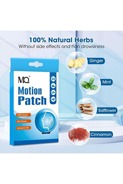 MQ Motion Sickness Patch, 20 Pieces