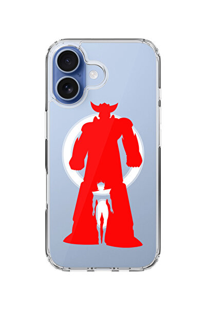 Stylizedd جراب MagSafe كلاسيكي شفاف لهاتف iPhone 17، غطاء شفاف ناعم هجين - جر...