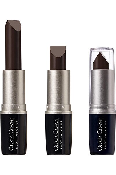 Kiss Quick Cover Stick by for Final Touches and Gray Hair Coverage, Two-Pack - Dark Brown