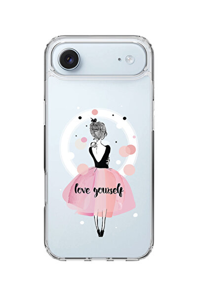 Stylizedd جراب MagSafe كلاسيكي شفاف لهاتف iPhone Air، غطاء شفاف ناعم هجين - L...