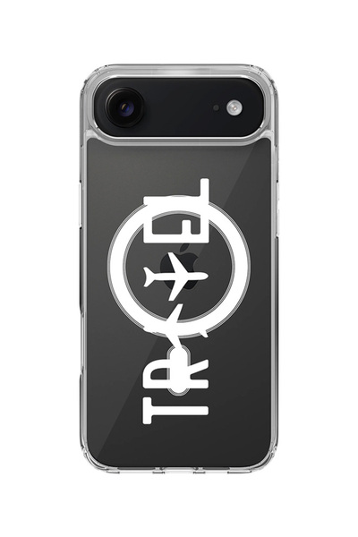 Stylizedd جراب MagSafe كلاسيكي شفاف لهاتف iPhone Air، جراب هجين ناعم مرن شفاف...