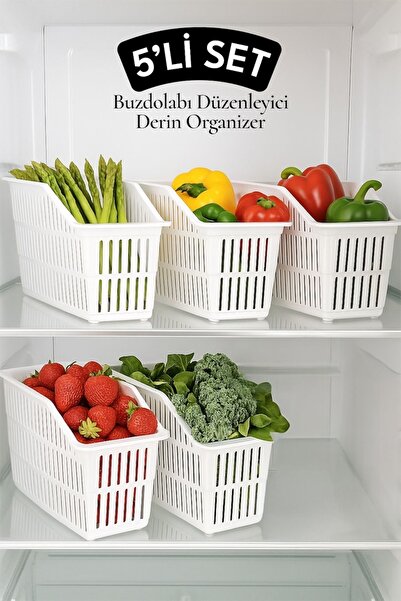 Bayev Pura 5 штук Органайзер для холодильника - Багатофункціональний органайз...