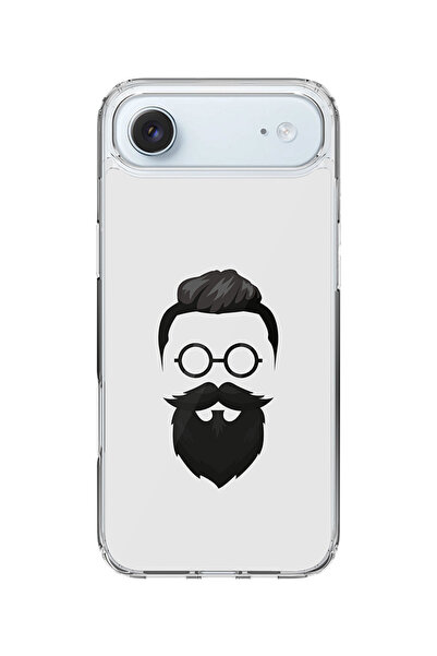 Stylizedd جراب MagSafe كلاسيكي شفاف لهاتف iPhone Air، غطاء شفاف ناعم هجين - B...