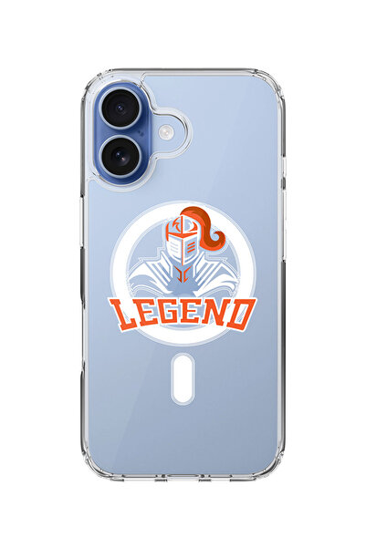 Stylizedd جراب MagSafe كلاسيكي شفاف لهاتف iPhone 17، غطاء شفاف ناعم هجين - Le...