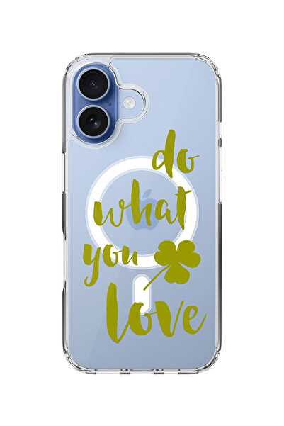 Stylizedd جراب MagSafe كلاسيكي شفاف لهاتف iPhone 17، غطاء شفاف ناعم هجين - اف...