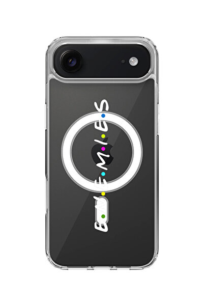 Stylizedd جراب MagSafe كلاسيكي شفاف لهاتف iPhone Air، جراب هجين ناعم ومرن وشف...