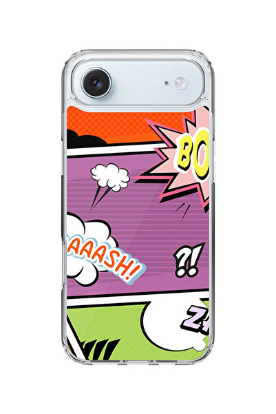 Stylizedd جراب MagSafe كلاسيكي شفاف لهاتف iPhone Air، غطاء شفاف ناعم هجين - ط...