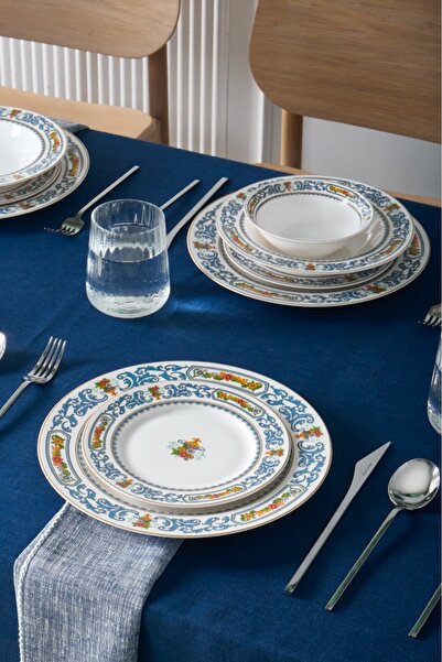 Karaca Forever Bone Vase 24 Parça 6 Kişilik Yemek Takımı