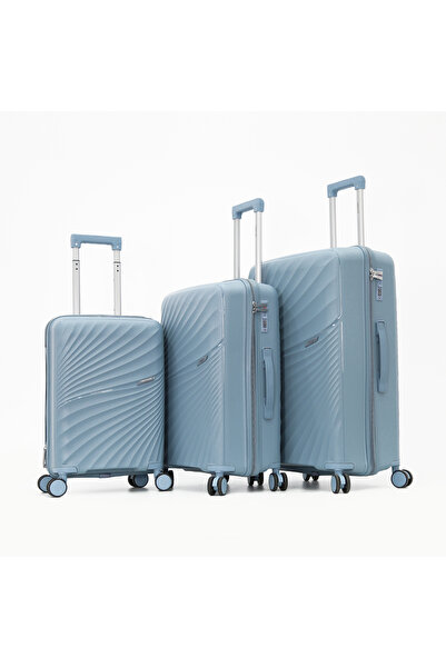 AMERICAN FLYER Hardshell PP Trolley Luggage Set