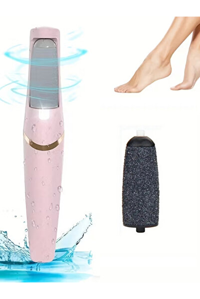 NaturalCharm Elektrikli Ayak Törpüsü – USB Şarjlı, Topuk ve Nasır Temizleyici, Profesyonel Ayak Bakım Cihazı