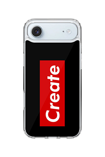 Stylizedd جراب MagSafe كلاسيكي شفاف لهاتف iPhone Air، جراب هجين ناعم مرن شفاف...