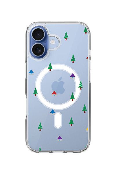 Stylizedd جراب MagSafe كلاسيكي شفاف لهاتف iPhone 17، جراب هجين ناعم مرن شفاف ...