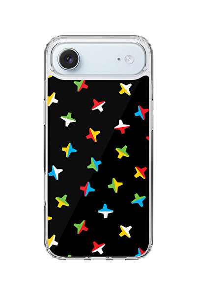 Stylizedd جراب MagSafe كلاسيكي شفاف لهاتف iPhone Air، غطاء شفاف ناعم هجين - ط...