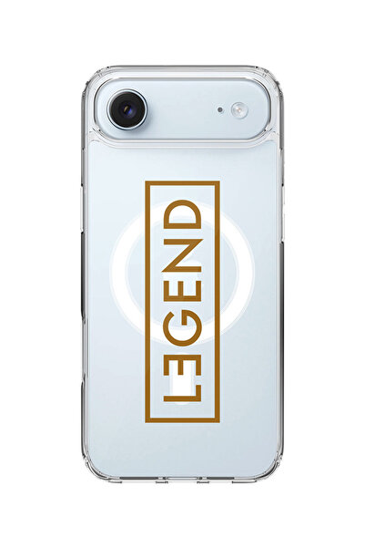 Stylizedd جراب MagSafe كلاسيكي شفاف لهاتف iPhone Air، جراب هجين ناعم مرن شفاف...