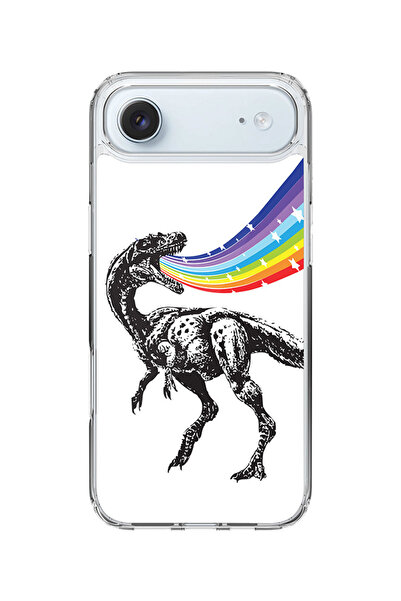 Stylizedd جراب MagSafe كلاسيكي شفاف لهاتف iPhone Air، غطاء شفاف ناعم هجين - R...