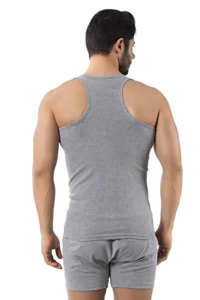 LÜXDRM 155 - 2 Pieces of Combed Cotton Fabric, Men's Tank Top