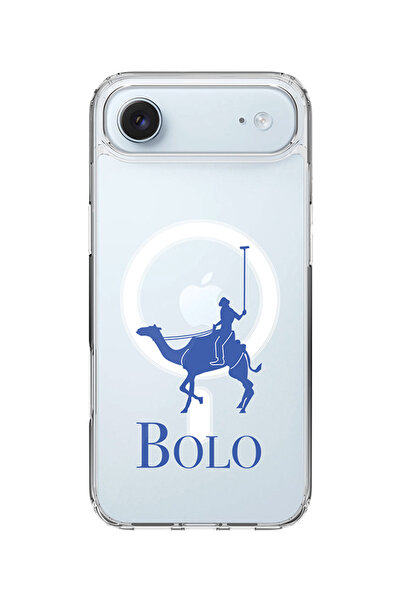 Stylizedd جراب MagSafe كلاسيكي شفاف لهاتف iPhone Air، غطاء شفاف ناعم هجين - ب...