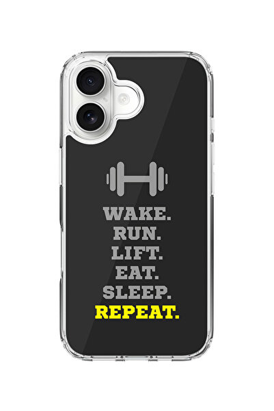 Stylizedd جراب MagSafe كلاسيكي شفاف لهاتف iPhone 17، غطاء شفاف ناعم هجين - روتين (رمادي)