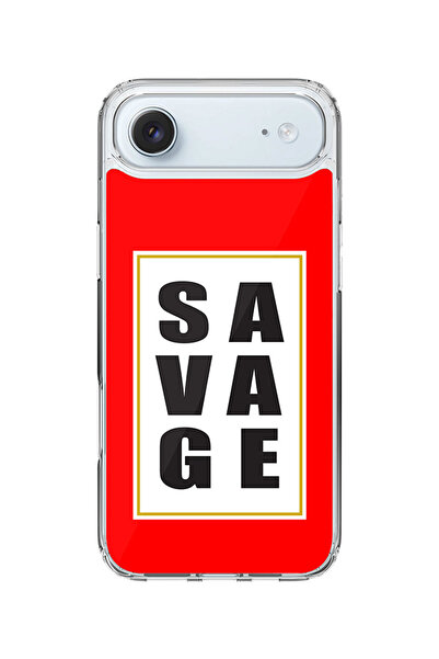 Stylizedd جراب MagSafe كلاسيكي شفاف لهاتف iPhone Air، جراب هجين ناعم مرن شفاف...