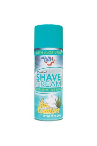 Health Smart كريم حلاقة رغوي HS-100320، للبشرة الحساسة، عبوة من قطعة واحدة