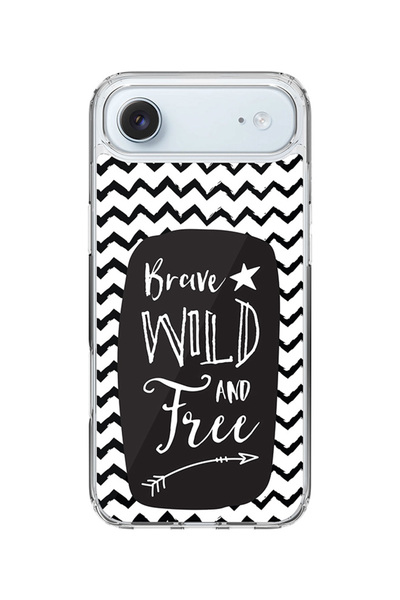 Stylizedd جراب MagSafe كلاسيكي شفاف لهاتف iPhone Air، غطاء شفاف ناعم هجين - ش...