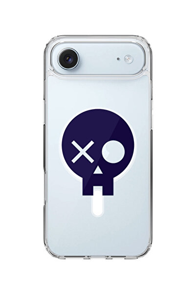 Stylizedd جراب MagSafe كلاسيكي شفاف لهاتف iPhone Air، غطاء شفاف ناعم هجين - ر...