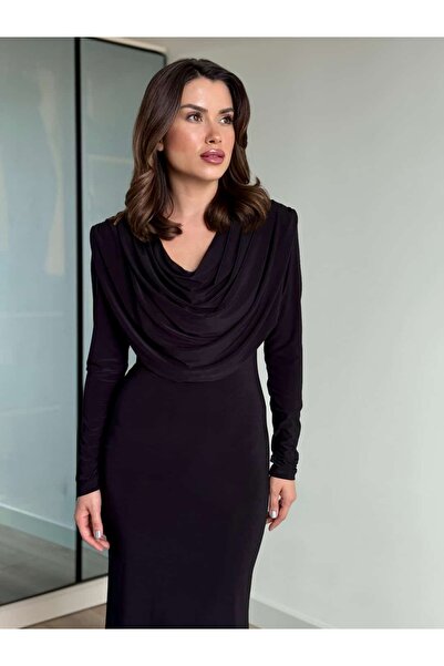 ROUPAS COLLECTİON Midi Boy Mira Elbise