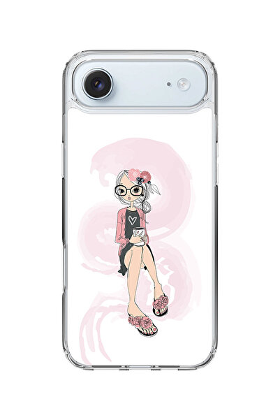 Stylizedd جراب MagSafe كلاسيكي شفاف لهاتف iPhone Air، غطاء شفاف ناعم هجين - ل...