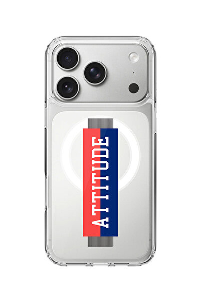 Stylizedd جراب MagSafe كلاسيكي شفاف لهاتف iPhone 17 Pro، جراب هجين ناعم مرن ش...