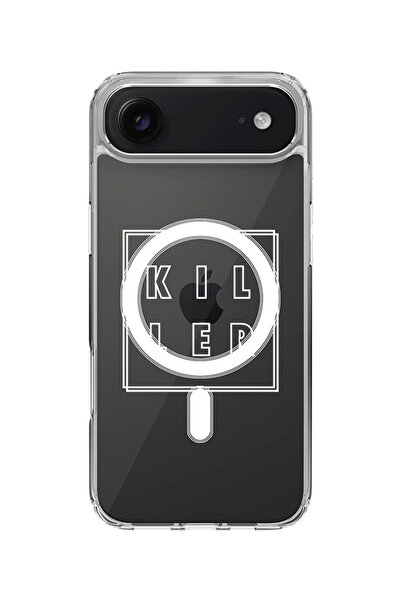 Stylizedd جراب MagSafe كلاسيكي شفاف لهاتف iPhone Air، غطاء شفاف ناعم هجين - K...