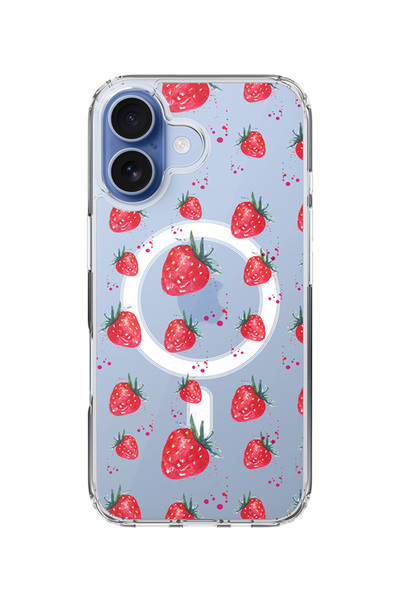 Stylizedd جراب MagSafe كلاسيكي شفاف لهاتف iPhone 17، غطاء شفاف ناعم هجين - فر...