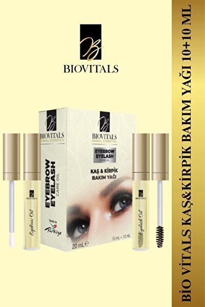 Bio Vitals Biovitals Kaş Kirpik Bakım Yağı 10 ml+10 ml
