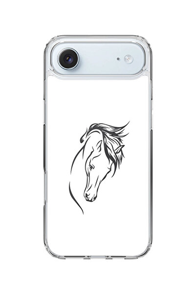 Stylizedd جراب MagSafe كلاسيكي شفاف لهاتف iPhone Air، غطاء شفاف ناعم هجين - A...