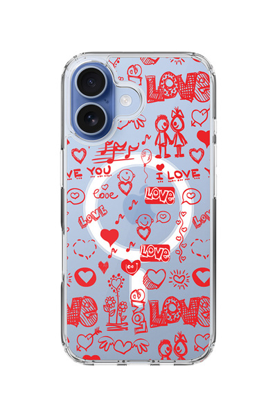 Stylizedd جراب MagSafe كلاسيكي شفاف لهاتف iPhone 17، جراب هجين ناعم مرن شفاف ...